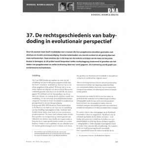 De rechtsgeschiedenis van babydoding in evolutionair perspectief De rechtsgeschiedenis van babydoding in evolutionair perspectief